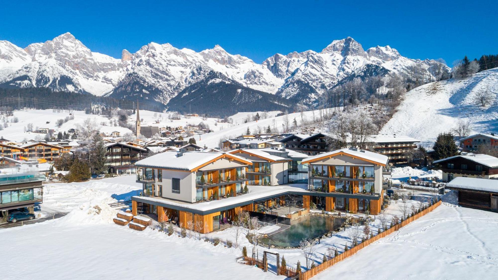 Hotel Morgenzeit -Natuerlich.Bed&Brunch Maria Alm am Steinernen Meer Exterior photo